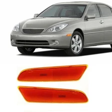 Fits 2002-2003 Lexus ES300 Front Turn Signal Light Pair CAPA LX2532102C