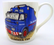 COMMER TS3 LORRY ~ Large Fine Bone China Mug