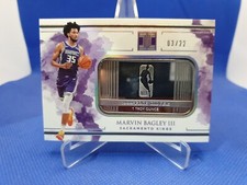 Marvin Bagley III 2018-19 Impeccable Silver 1 ounce oz Bar Card Rookie /22