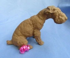 AIREDALE LAKELAND WELSH IRISH FOX TERRIER SCHNAUZER KARLSRUHE GERMANY DOG FIGURE