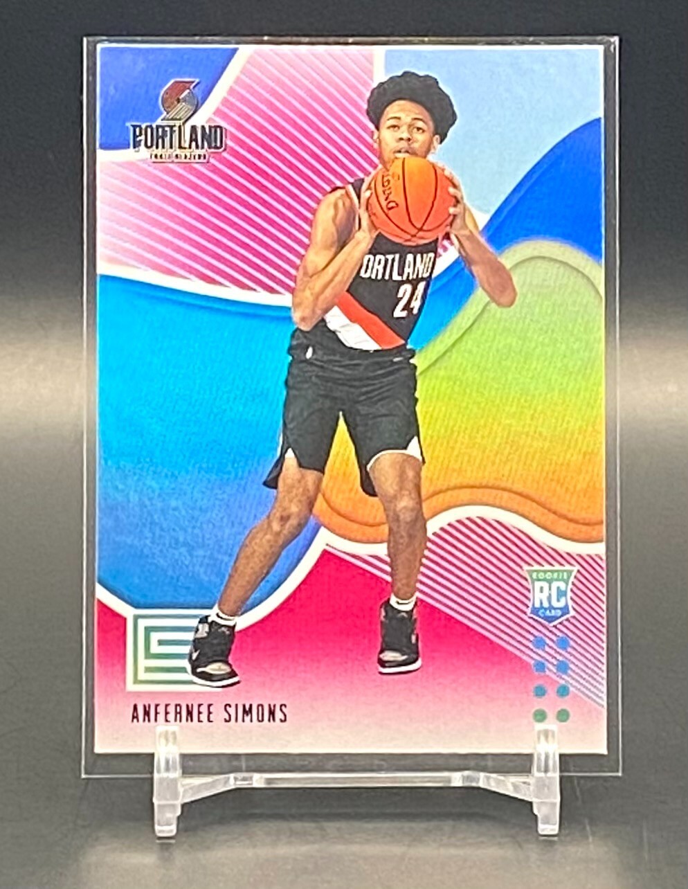 2018-19 Panini Status Anfernee Simons Rookie #190 Red Portland Trail Blazers RC