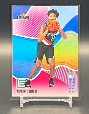 2018-19 Panini Status Anfernee Simons Rookie #190 Red Portland Trail Blazers RC