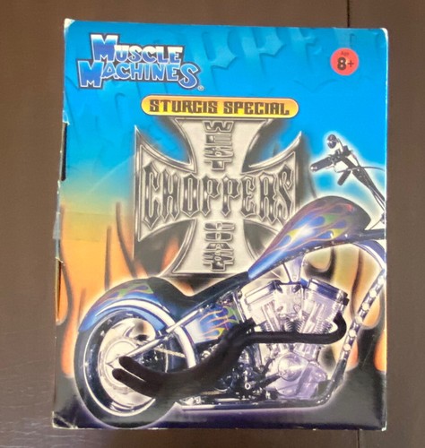 Muscle Machines 1:10 West Coast Choppers Jesse James STURGIS SPECIAL JJ04-10-03 - Picture 6 of 8
