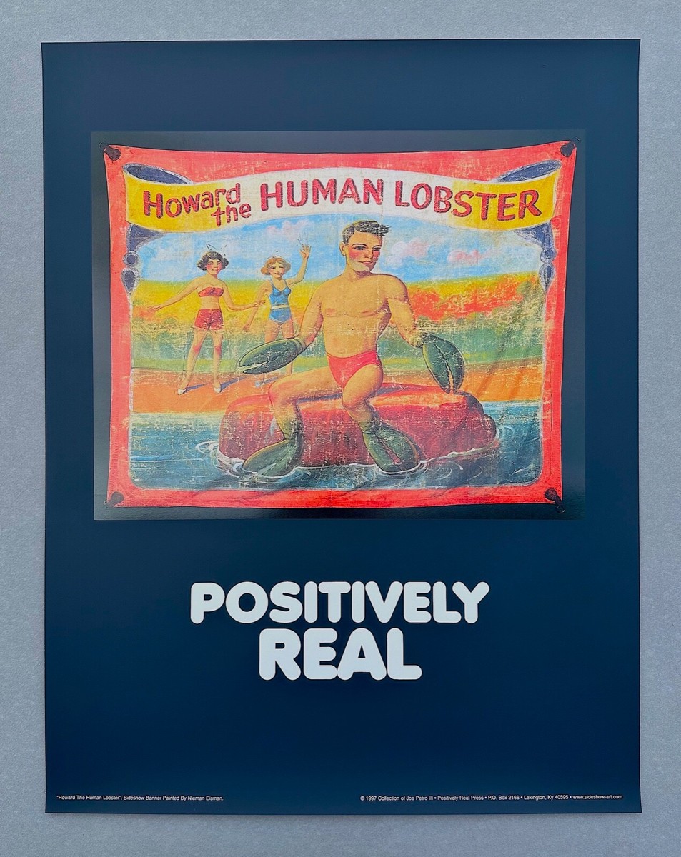 Howard The Human Lobster - Sideshow Freak - Nieman Eisman Circus