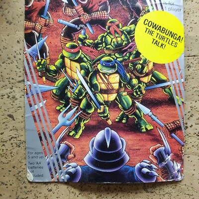 1990 Konami Teenage Mutant Ninja Turtles II Splinter Speaks game