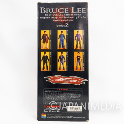 BRUCE LEE 1/6 Fashion Show Figure Purple Shirt Medicom Toy JAPAN