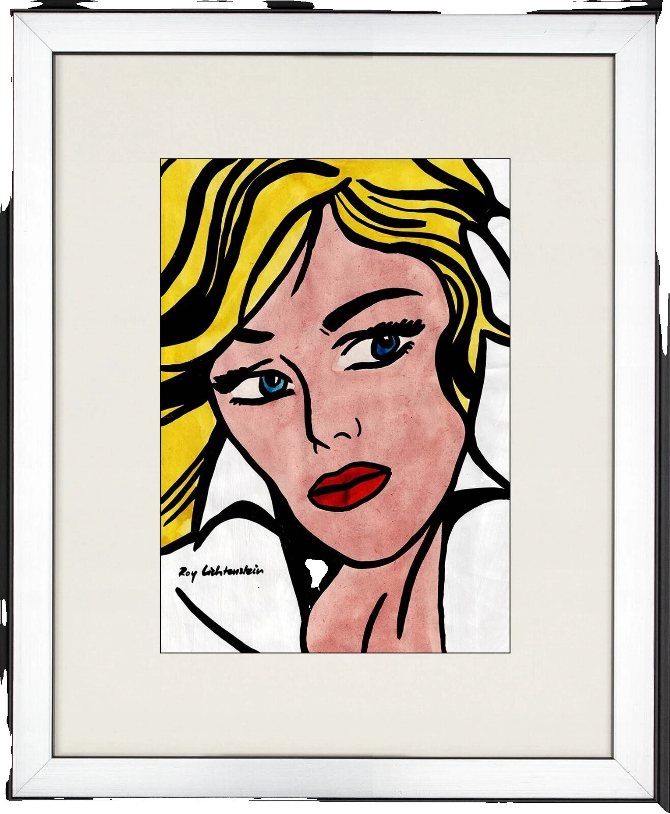 Roy Lichtenstein Art Figures Paintings