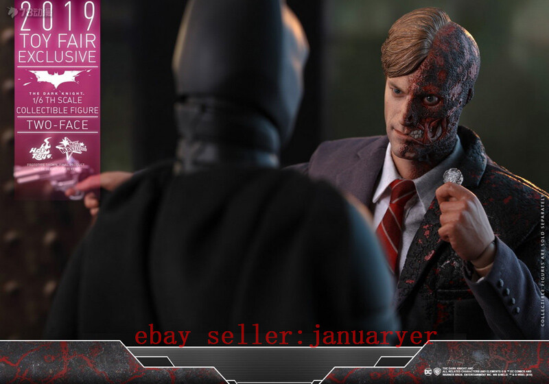 Hot Toys Mms546 1/6 Batman: The Dark Knight Two Faces Harvey Dent