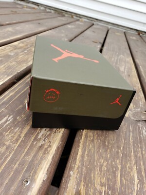 Nike Air Jordan Retro 6 x Travis Scott/Cactus Jack Olive 2019 BOX ONLY (TODDLER)