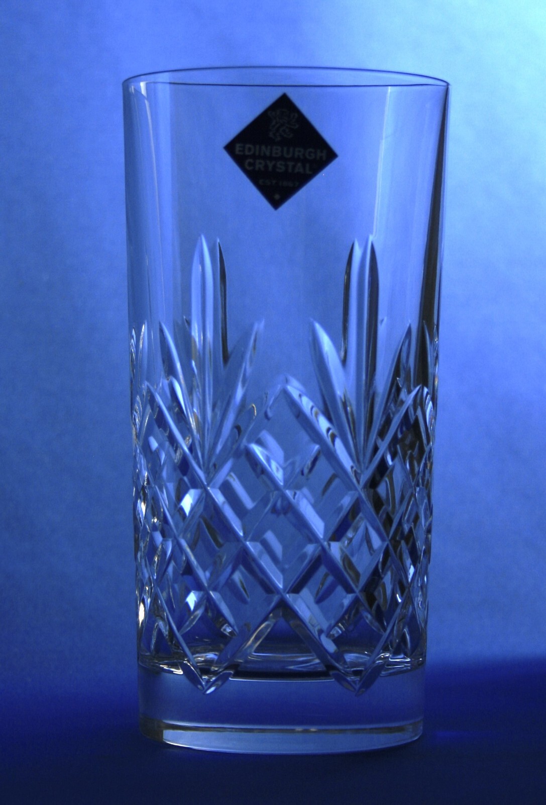 EDINBURGH CRYSTAL STRATHYRE 12ozs HIGHBALL / HIBALL TUMBLER GLASS