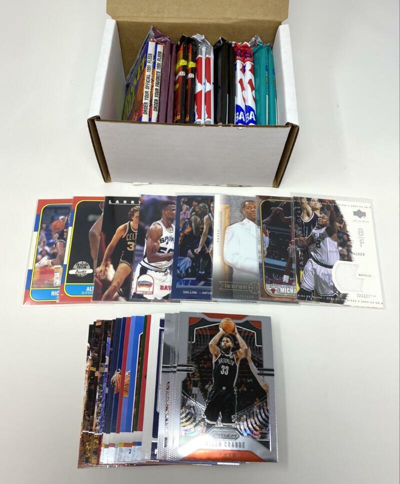 GIGANTIC ESTATE FIND OF VINTAGE SPORTSCARDS WITH OLD UNOPENED PACKS BASKETBALL