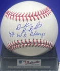 GORDIE RICHARDSON ST. LOUIS CARDINALS 1964 WS CHAMPS  SIGNED OML BASEBALL