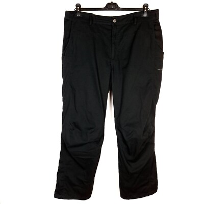 ENGELBERT STRAUSS Herren Hose Größe 29 (W39 L32) schwarz Workwear Taschen gerade