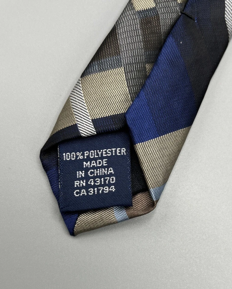 Галстук John Ashford синий, коричневый, черный - Изображение 3 из 3
