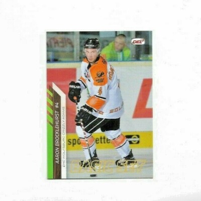 DEL Playercard  13/14 BASIC - Aaron Brocklehurst - Wolfsburg #374 - Sheffield