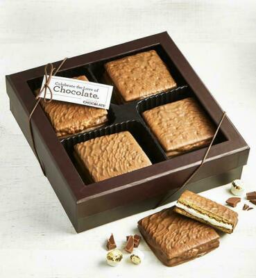 Chocolate Dipped S'mores-Classic Upscaled Choco Mallows Graham Crackers Treats