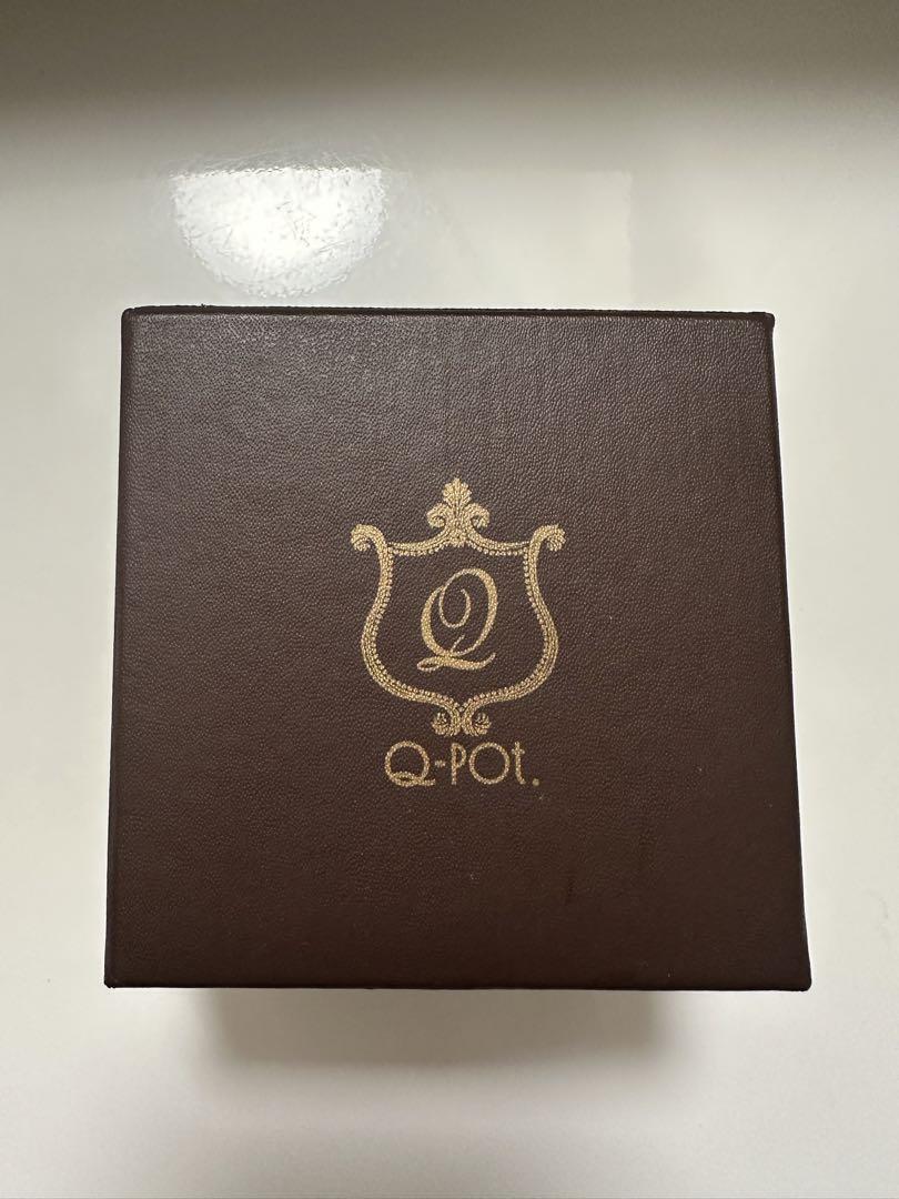 Q-Pot. Melty Chocolate Watch with accessories Used FromJapan Q-Pot. Melty Chocolate Watch with accessories Used FromJapan