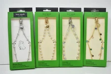 Kate Spade New York Phone Charm Detachable Lanyard for iPhone, Galaxy Phone NEW
