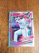 2023 Donruss Baseball Base Career Stat Line #133 Jimmy Rollins /470
