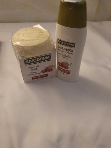SIVODERM Nutritive Argan oil Body lotion & Soap Tones Skin.250,150g. - Picture 5 of 5