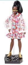 Barbie Doll BMR1959 GHT94 Fully Articulated Curvy Floral Hoodie Dress