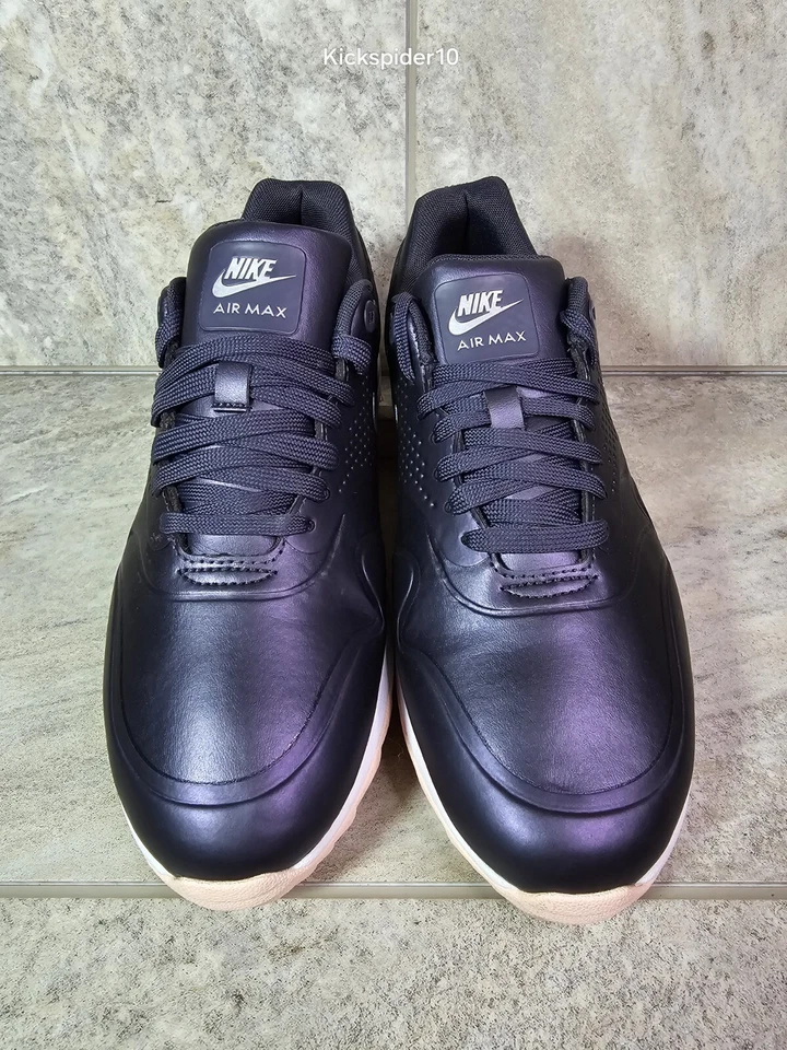 Zapatos de golf Nike Air Max 1 para mujer talla 9 sin clavos metálicos púrpura AQ0865-003 Foto 2 de 4