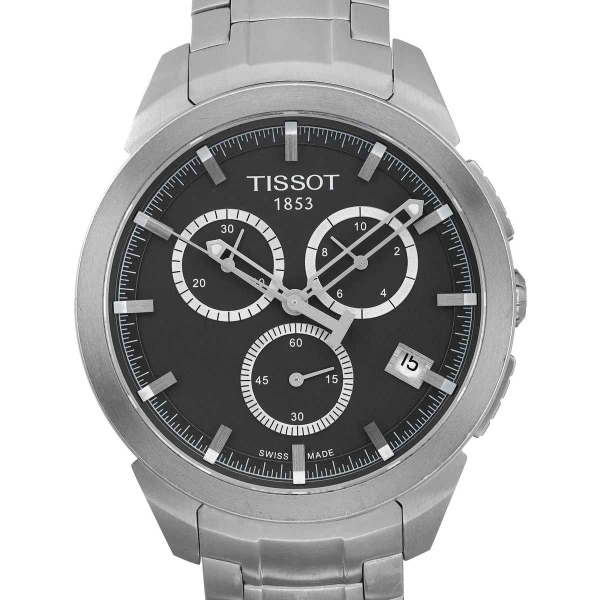 Tissot T Sport Titanium Chronograph Quartz Mens Watch T069.417.44