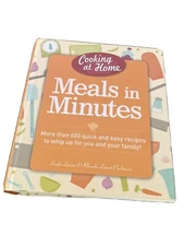 Cooking at Home : Meals in Minutes by Lisa Rogak (2010, Hardcover)