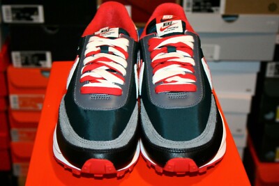 Nike X Sacai X LDWaffle Undercover Midnight Spruce Red DJ4877-300