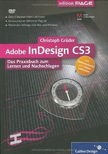 Adobe InDesign CS3: Das Praxisbuch zum Lernen und Nachsc... | Buch | Zustand gut