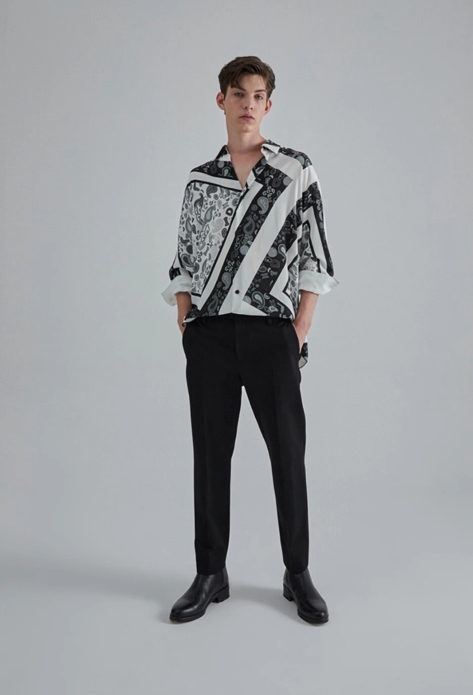 BTS official SYSTEM HOMME collaboration shirt + track image 2