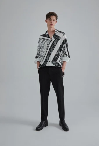 BTS official SYSTEM HOMME collaboration shirt + track image 2