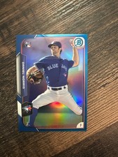 2015 Bowman Chrome Daniel Norris 1st year Blue Refractor RC #/150!