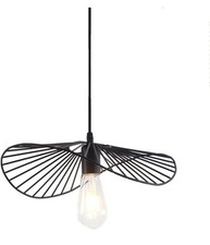 Large Metal Hanging Lamp, Chandelier, Industrial Metal Pendant Lighting freeE27