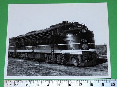 Atlantic Coast Line EMD E8 Diesellok #545 s/w Foto 10'' x 8''