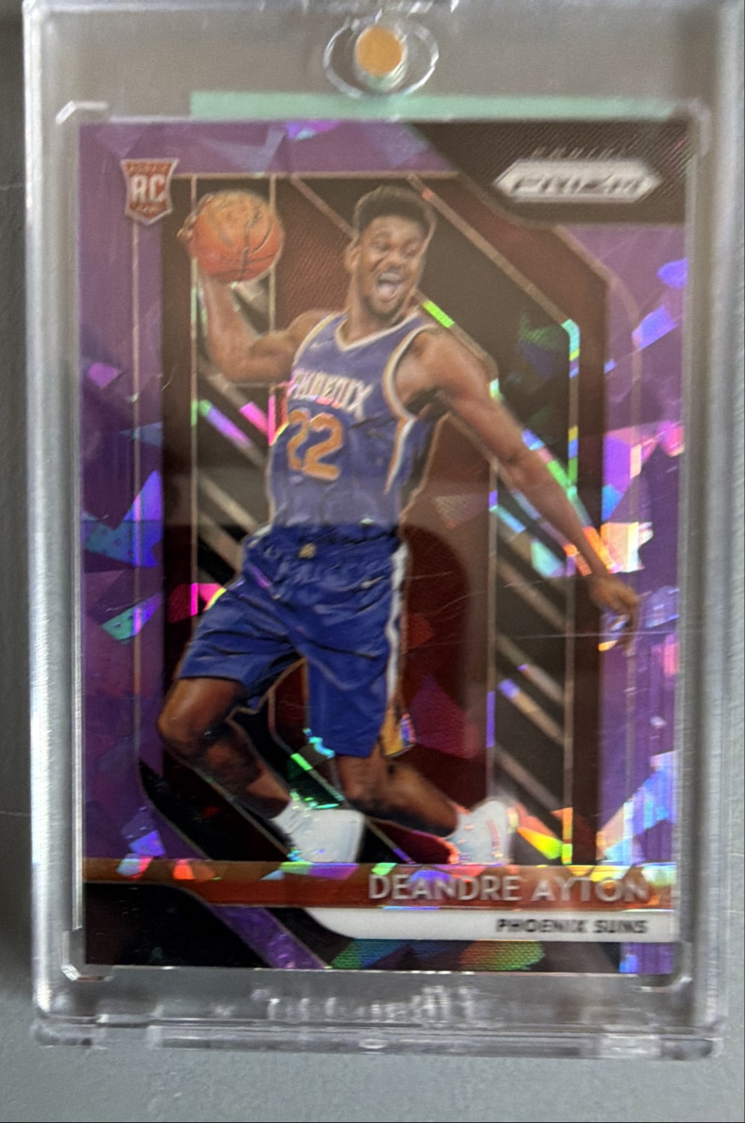 2018-19 Panini Prizm - DeAndre Ayton #279 Purple Ice Prizm /149 (RC)