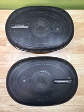 Altavoces estéreo para automóvil vintage Pioneer TS-A6905 120 vatios 3 vías 4 ohmios 6x9 Japón