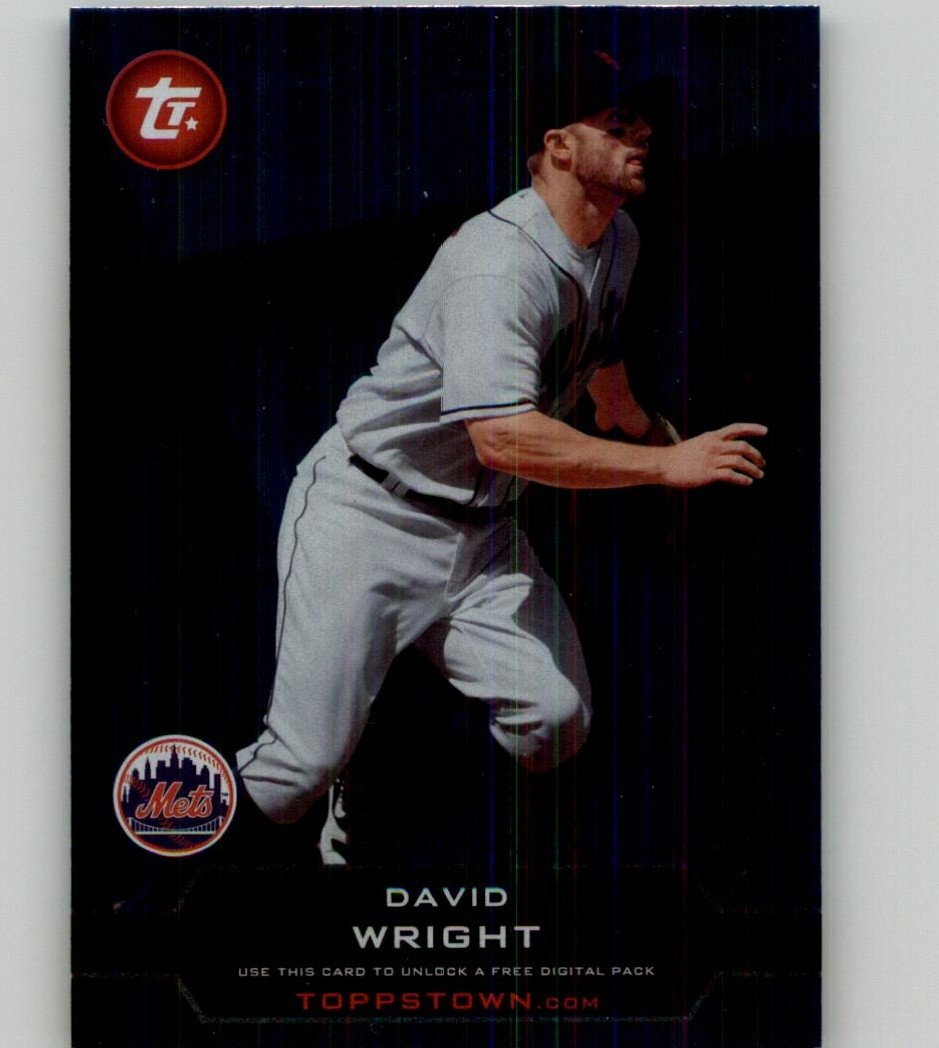 2011 Topps David Wright Topps Town (Series 1) #TT-15 New York Mets