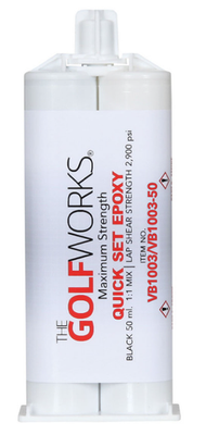 The GolfWorks Maximum Strength Quick Set Epoxy - Options: 8oz