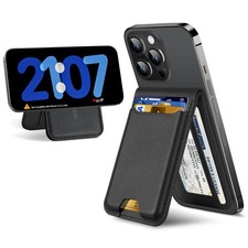 For Magsafe Wallet Stand, Strongest Magnetic Wallet for iPhone 17/16/15/14/13...