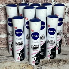 Nivea Spray Black  White Invisible Original 48h Protection 10 Bottles See Descr