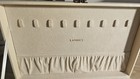 LANDICI Faux Leather Velvet Lined Jewelry Box Beige Rectangle 25+ Necklace Ring — photo 4