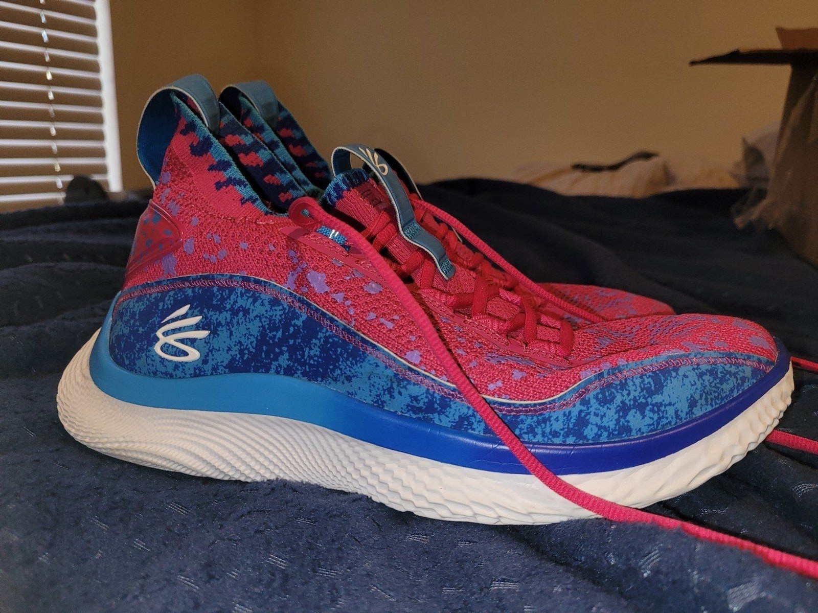 Under Armour Steph Curry Basketball Shoes PI Day size 8.5 thumbnail 5