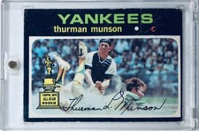 Top 10 Thurman Munson Baseball Cards 14