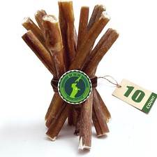 Bully Sticks for Dogs Natural Long Lasting Pizzle Sticks Single Ingredient B