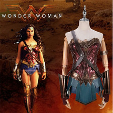 New Wonder Woman Diana Prince Cosplay Costume Women Outfits Halloween COS Suit