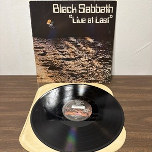 Black Sabbath Live At Last Vinyl | eBay