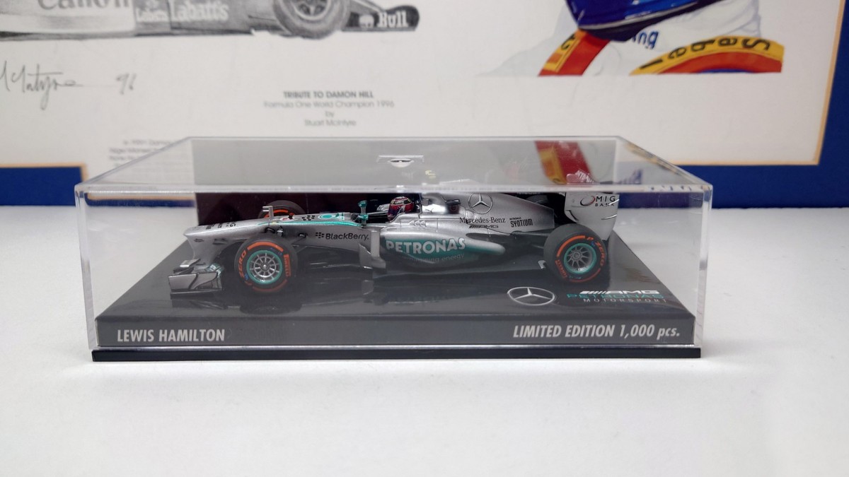 F1 ミニカー メルセデス W04 ハミルトン　中国GP 2013 F1 ミニカー メルセデス W04 ハミルトン 中国GP 2013 - ミニカー