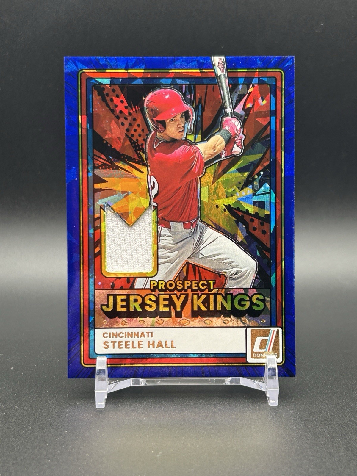 2026 Donruss - Steele Hall - Reds Prospect - Jersey Kings Relic #PJK-SH