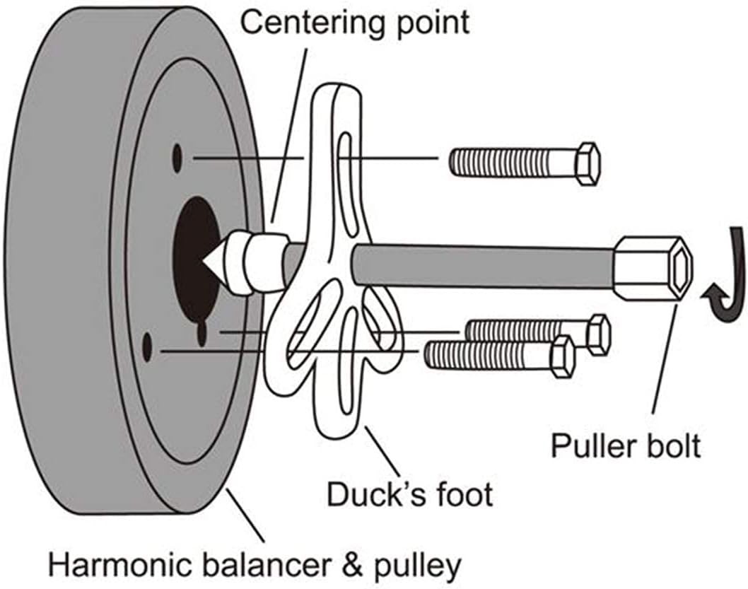 High-Quality 46pcs Puller Set with Carrying Case - Durable Automotive Tool thumbnail 7